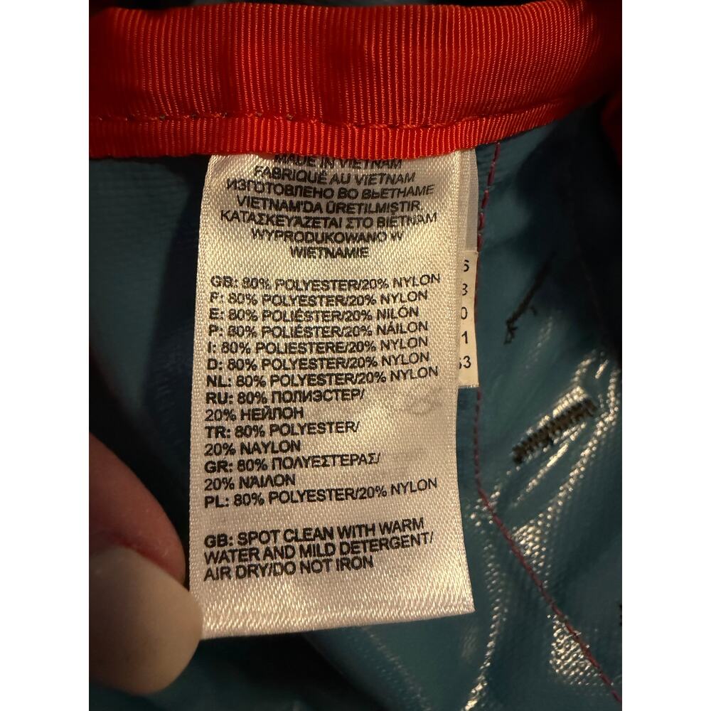 The North Face Base Camp Duffle Bag Large Blue Orange - Picture 13 of 14